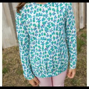 Eyelet & Ivy JoAnn Top in Mod Floral sz 8